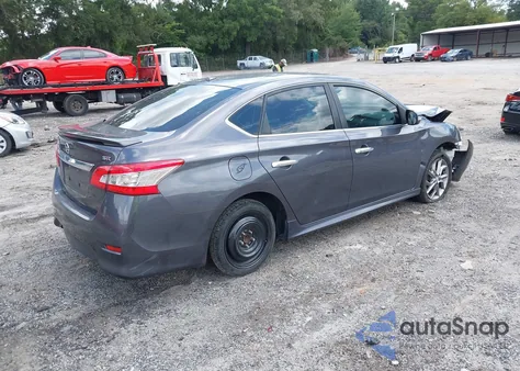 2015 Nissan Sentra Sr from USA, damaged, VIN 3N1AB7AP6FY383706
